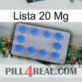 Lista 20 Mg 21